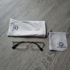 Hycredi Clear Rectangle Fashion Glasses Bundle